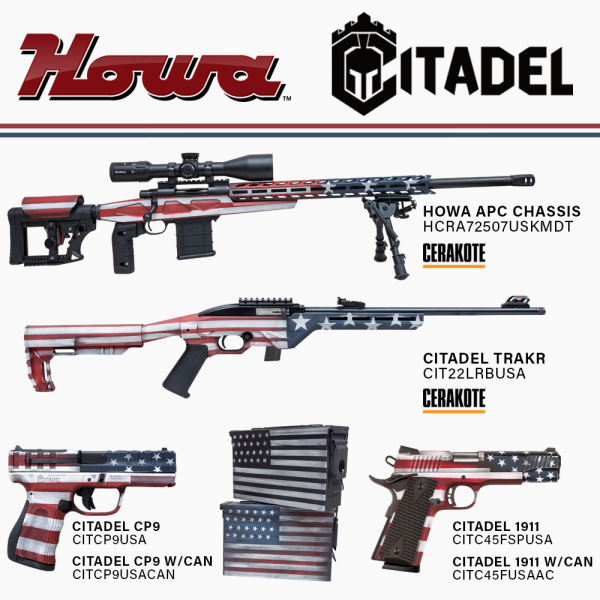 HOWA and CITADEL USA Flag Offerings Now Shipping