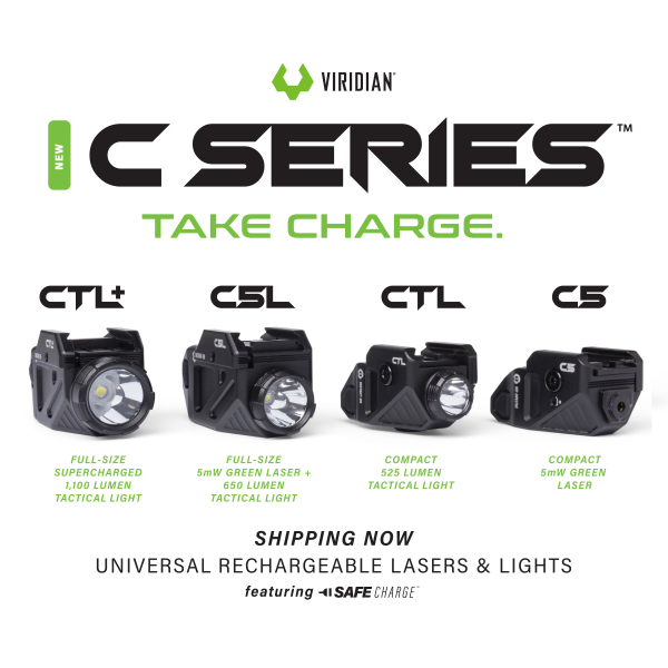 Viridian’s Redesigned Rechargeable C Series Line is Shipping Now