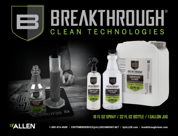 Breakthrough Clean Technologies Introduces Suppressor Cleaner