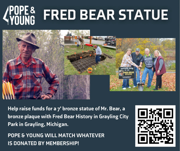 Papa Bear Statue to Be Built in Grayling, Michigan