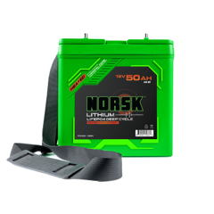 NORSK 50AH 12V Heated Kayak Battery
