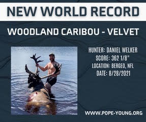 Pope & Young Confirms New World Record Caribou