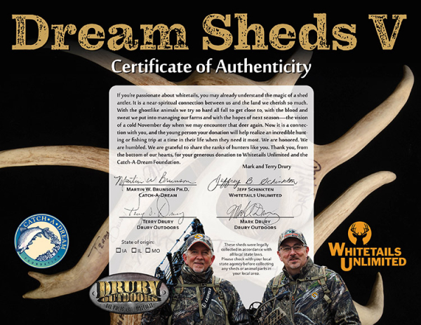 Whitetails Unlimited Grants $53,000 to Catch-A-Dream Foundation