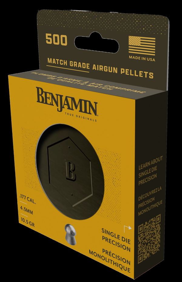 Benjamin Airguns Unveils Match Grade Domed .177 Pellets
