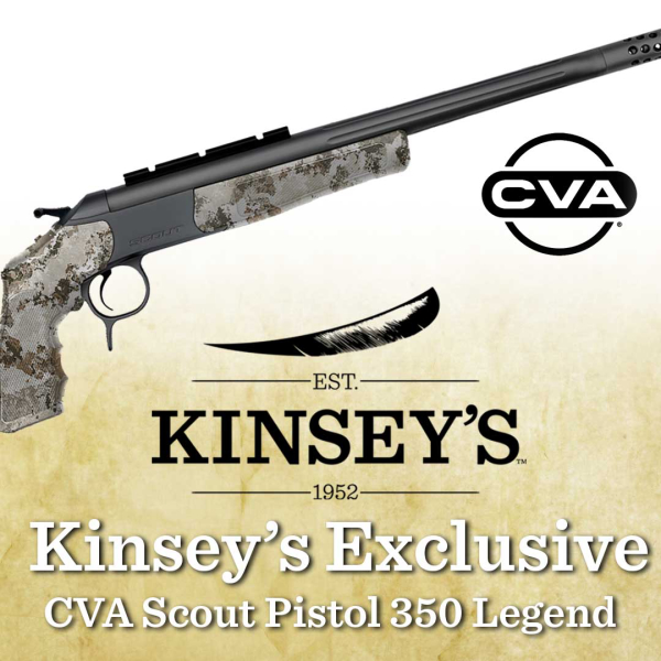 Kinsey's Offers Exclusive CVA Scout Pistol in 350 Legend