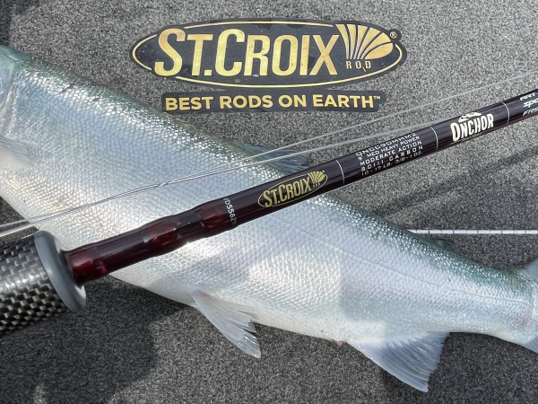 St. Croix Onchor Salmon and Steelhead Trolling Rod 9'6 Heavy 2 Piece