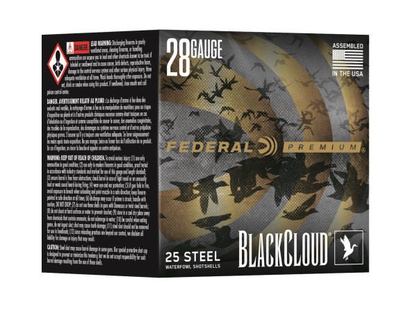 Federal Adds 28-Gauge to Its Black Cloud Waterfowl Ammunition Line
