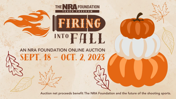 Last Call! The NRA Foundation’s Firing into Fall Online Auction Ends Soon