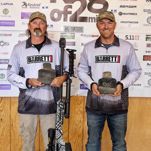 Team Barrett’s Justin Wolf Takes 2nd at King of 2 Miles with New Barrett Rifle