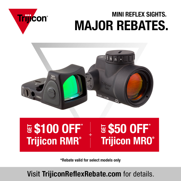 Trijicon Offers Limited-Time Rebate Program