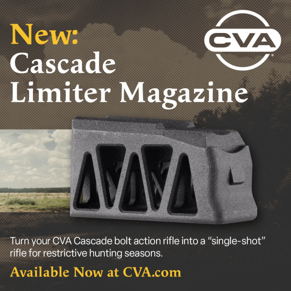 CVA Cascade Cartridge Limiter – For Illinois Firearms Deer Season