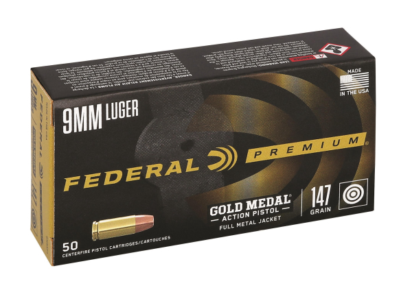 Federal Announces Gold Medal Action Pistol Ammunition