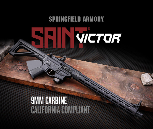 Springfield Armory Launches California-Compliant SAINT Victor 9mm Carbines
