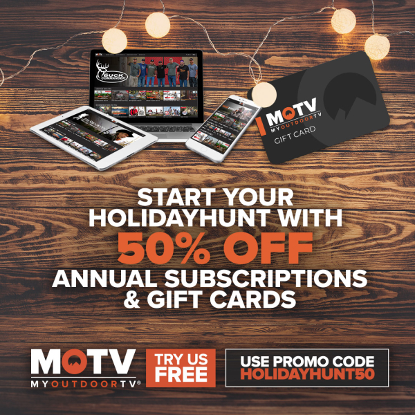 Get Into the Holiday Spirit Early with MyOutdoorTV HolidayHunt Deal