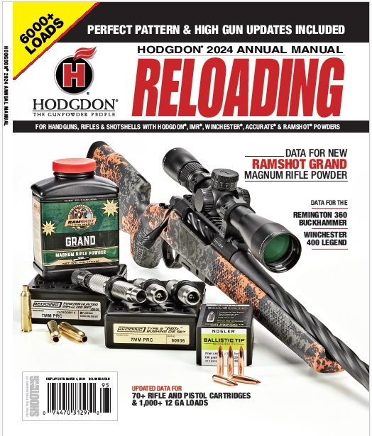Hodgdon Releases the 2024 Hodgdon Annual Manual
