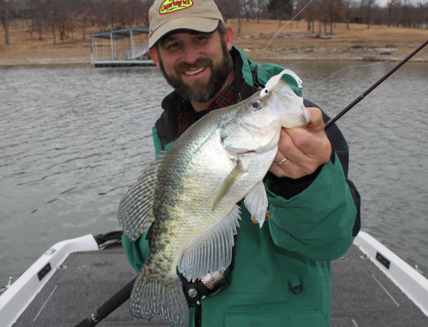 Winter trolling for crappies on North Alabama lakes 