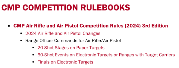 2024 CMP Competition Rulebooks Are Now Available