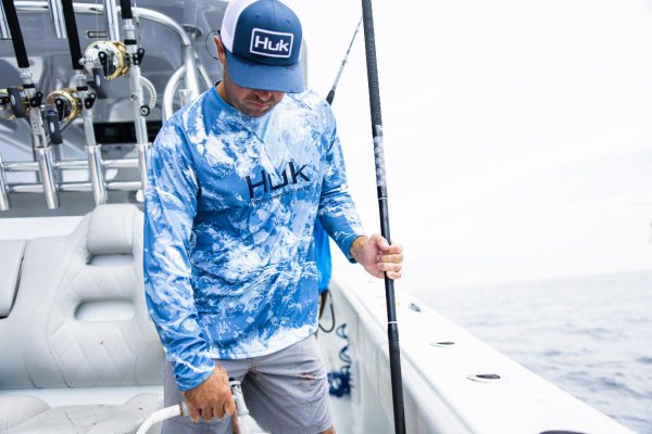 Huk Performance Fishing Apparel Introduces Mossy Oak Stormwater