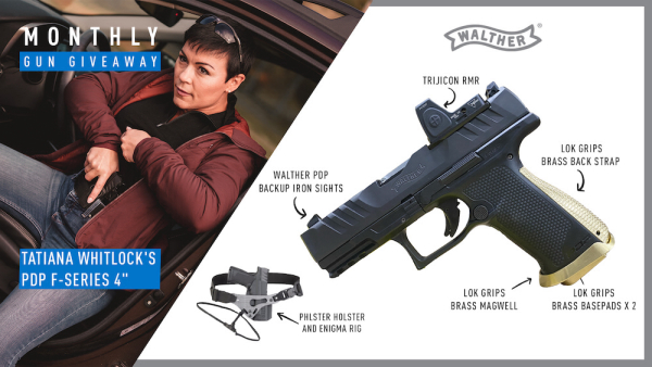 Custom Walther Gun Build Giveaway Goes Live with Tatiana Whitlock Edition