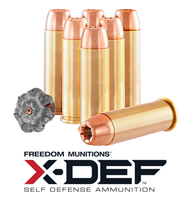 Freedom Munitions: New 44 Magnum X-Def Self Defense Cartridge