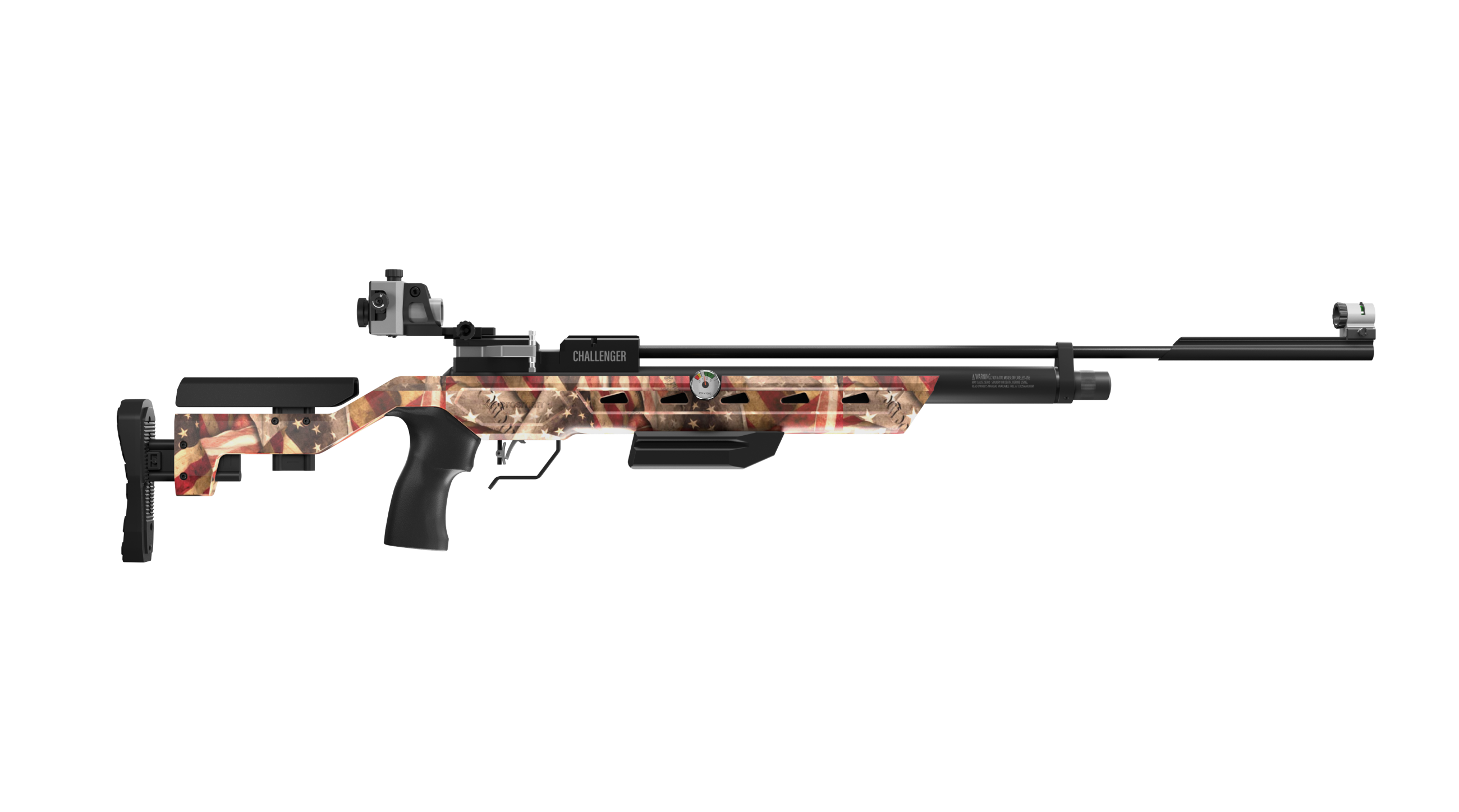 Crosman Unveils Special Flag Edition of Challenger Air Rifle