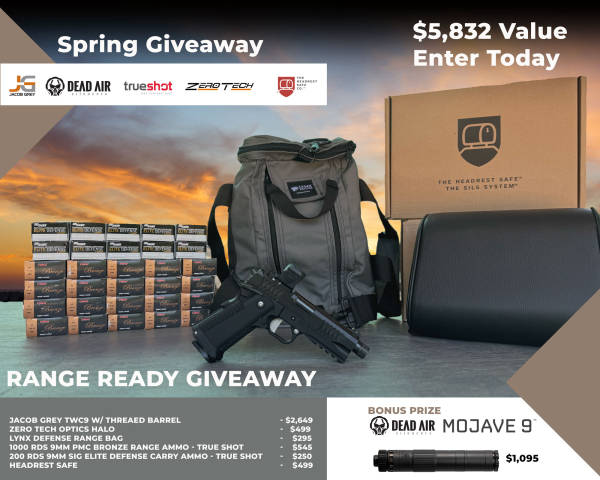 Jacob Grey / ZeroTech Firearms Package Giveaway
