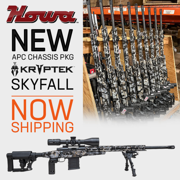 HOWA 1500 KRYPTEK SKYFALL APC Chassis Pkgs Now Shipping