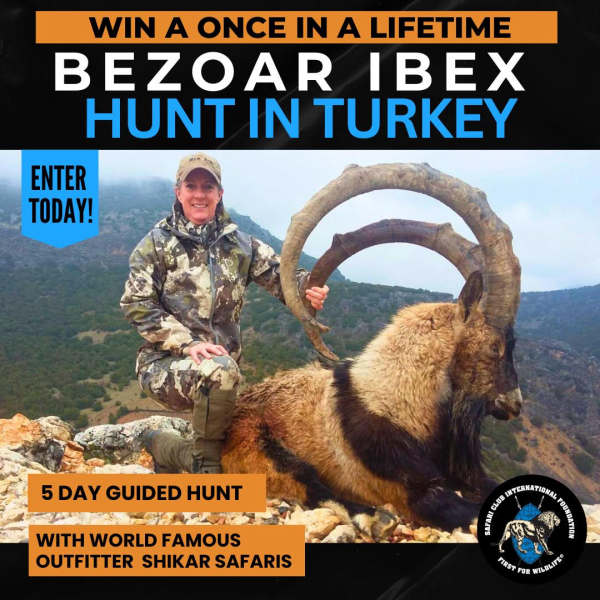 Win A 5-Day Bezoar Ibex Hunt In Turkey