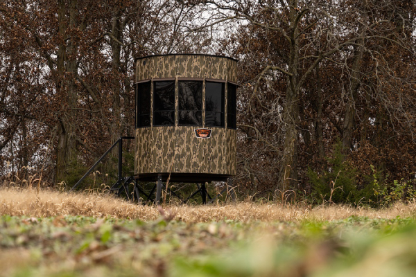 The Gladiator from Rutted-Up Blinds Is Built for Hunting All Season Long