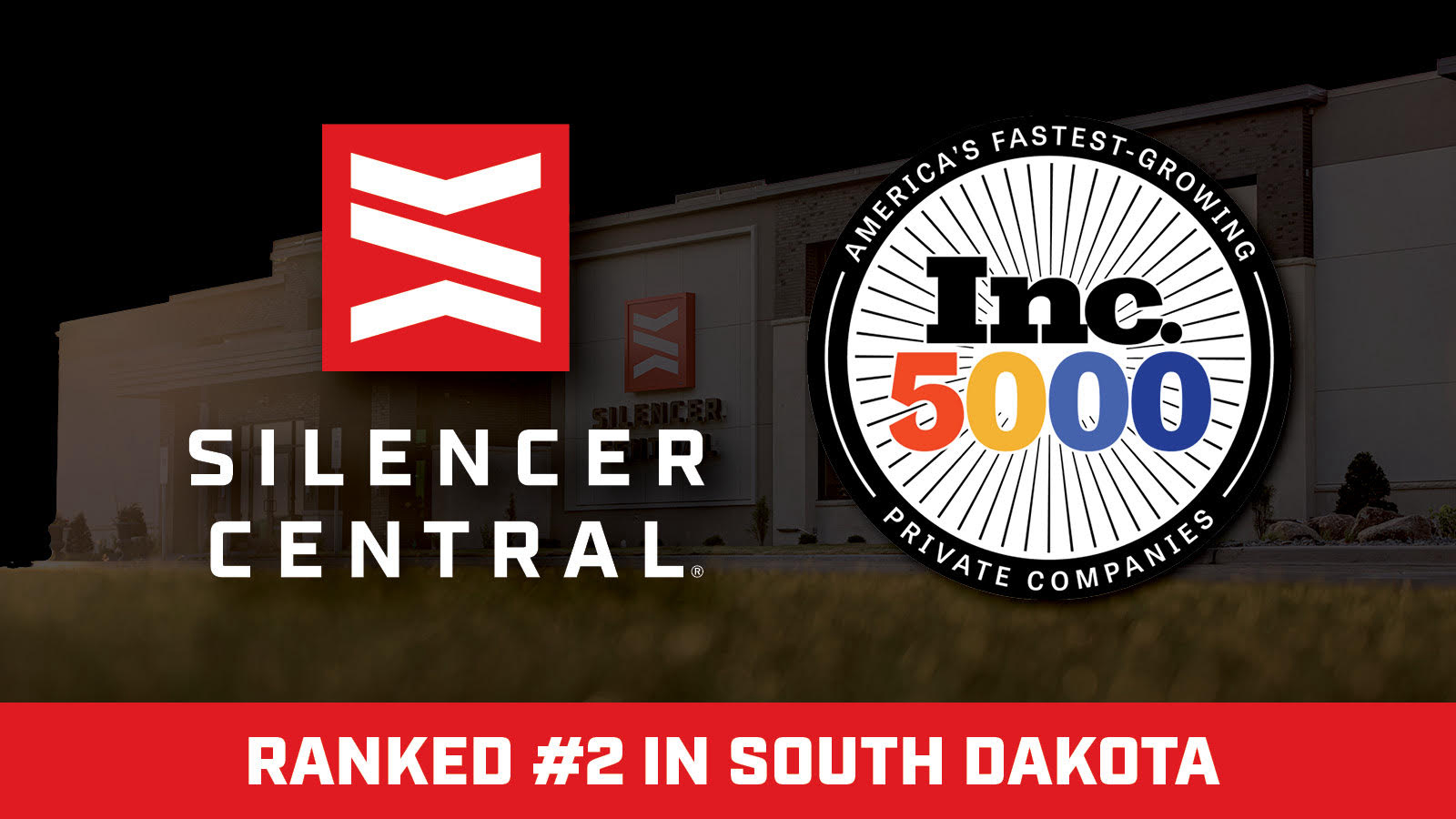Silencer Central Ranks 2nd in South Dakota and Sioux Falls on Inc. 5000 ...