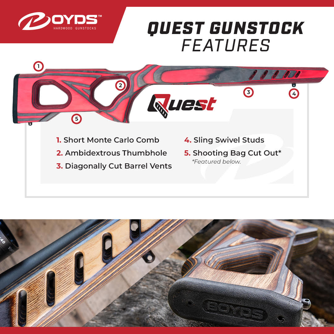 Boyds Gunstocks Unveils Quest Gunstock