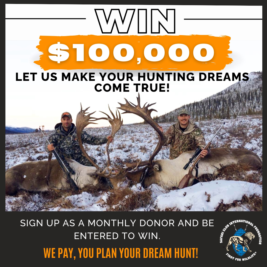 SCI Foundation: Win $100,000 to Spend on Dream Hunt