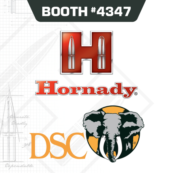 Hornady Booth 4347 at Dallas Safari Club Convention Outdoor Wire